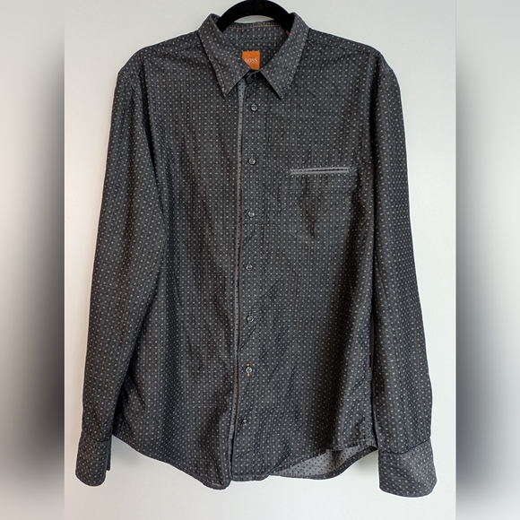 Hugo Boss Gray Shirt L - Picture 1 of 8